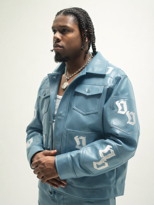 The Blue Threshold Guard jacket