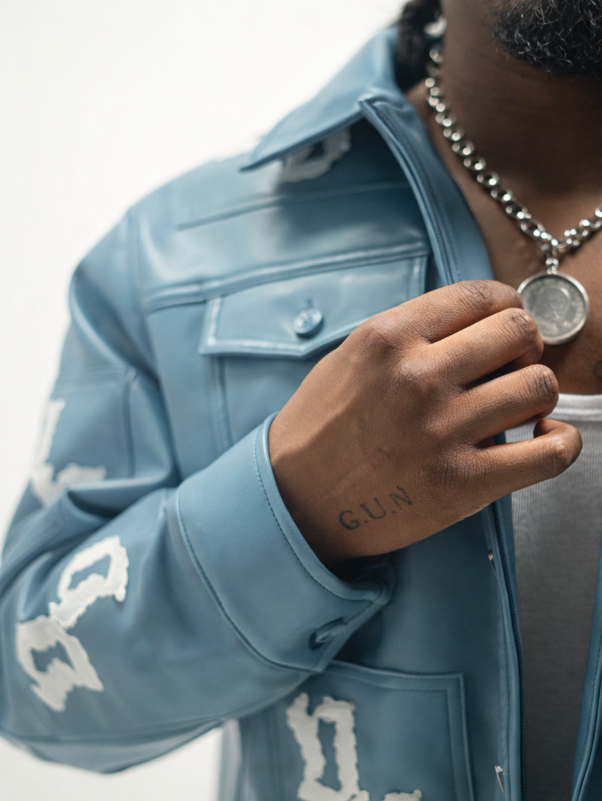 The Blue Threshold Guard jacket